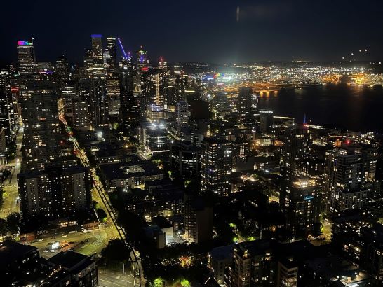 Seattle from Space Needle