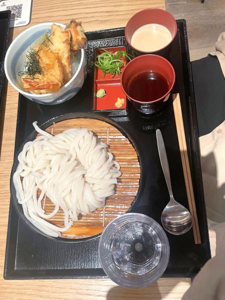 友人たちと食べた日本食