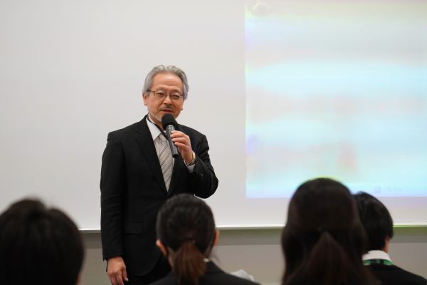 茂呂研究科長の挨拶