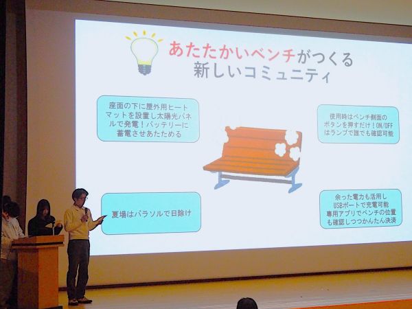 発表の様子