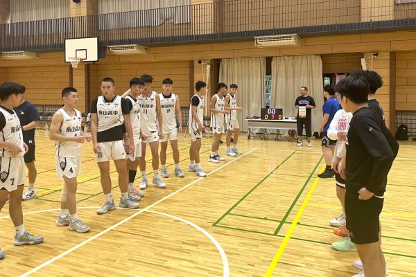 試合前の様子