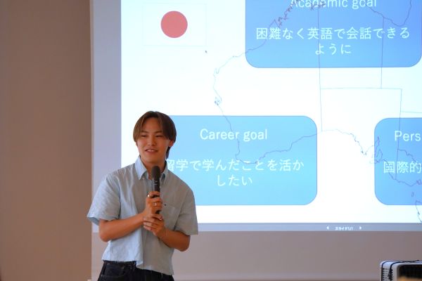 発表の様子
