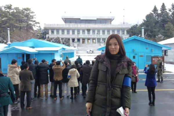 韓国と北朝鮮が向かい合う対話の最前線「板門店（パンムンジョム）」にて