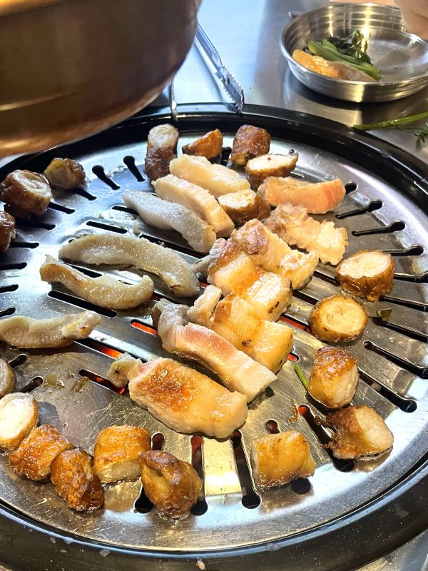 韓国での食事
