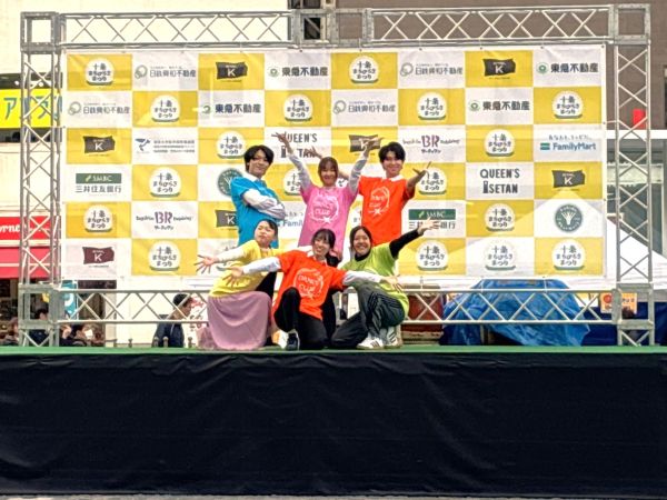 ダンス部のステージ発表