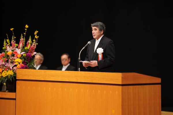 短期大学 木内学長による告辞