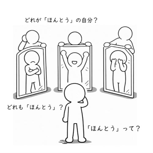 イラスト：本当って？